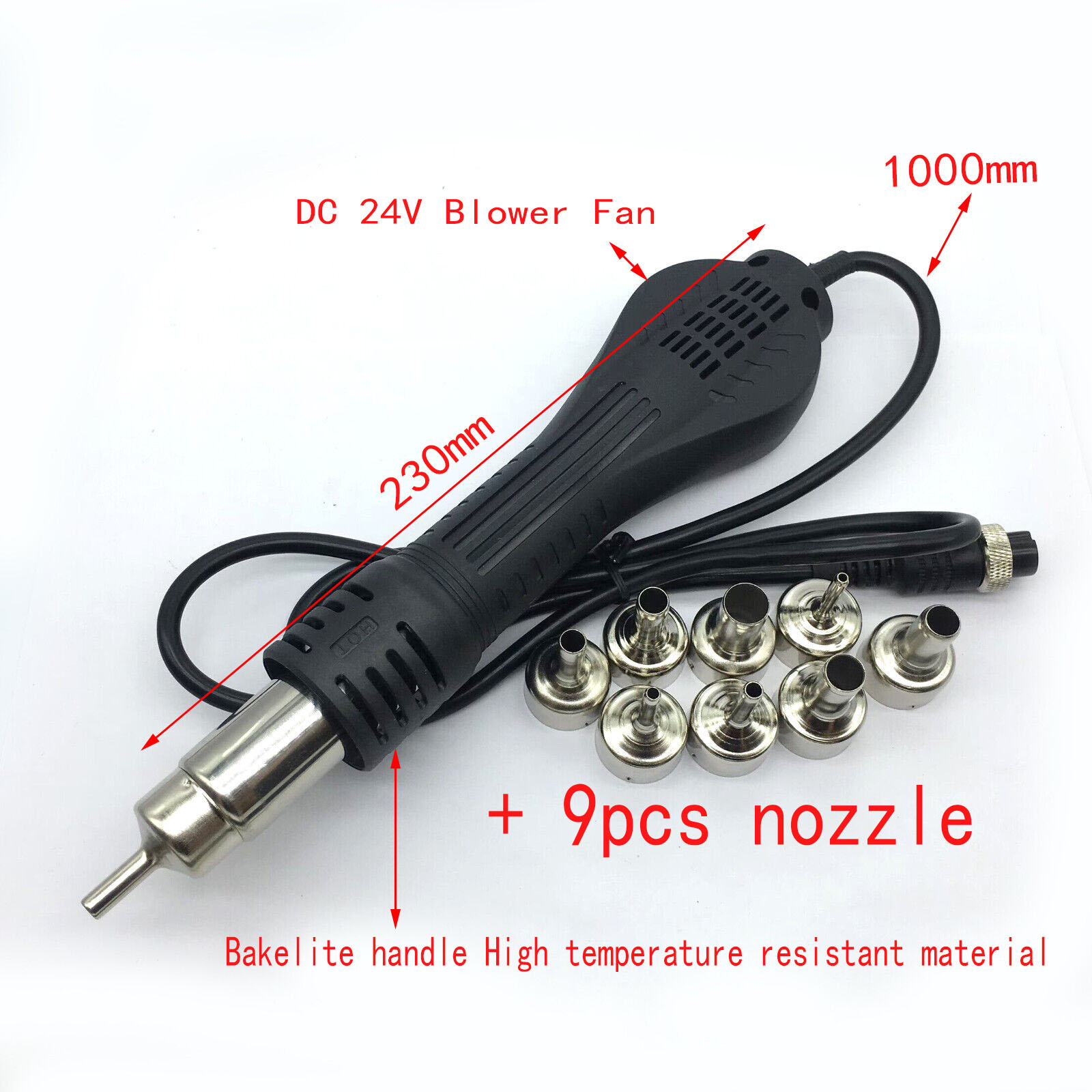 Hot Air Station 858 - Pistola termica AC 110V pistola dissaldante