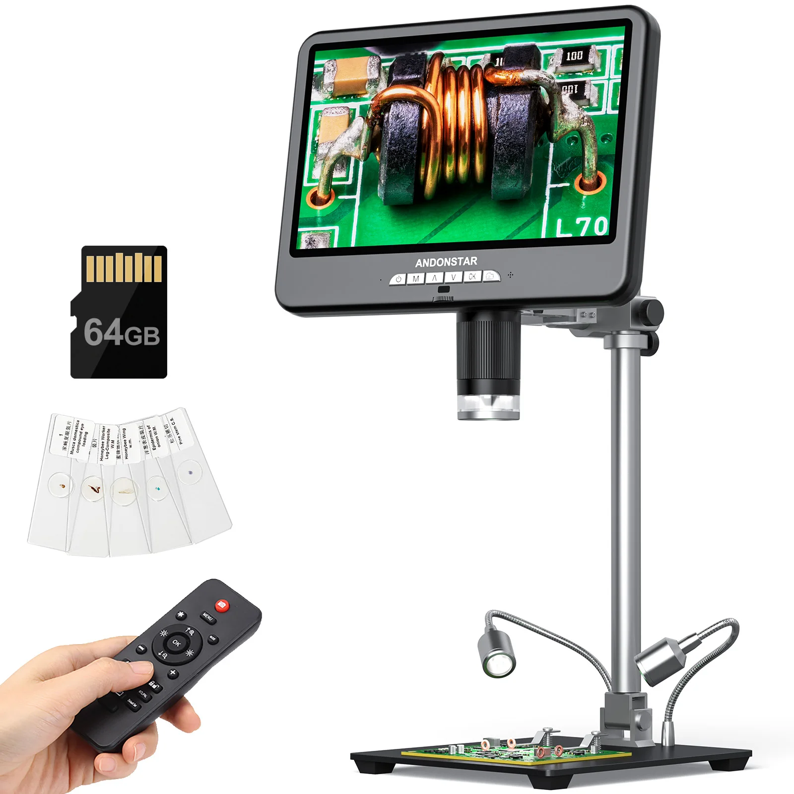Repair Electronics - Microscopio Digitale Andonstar AD210S-Pro 4K 60FPS