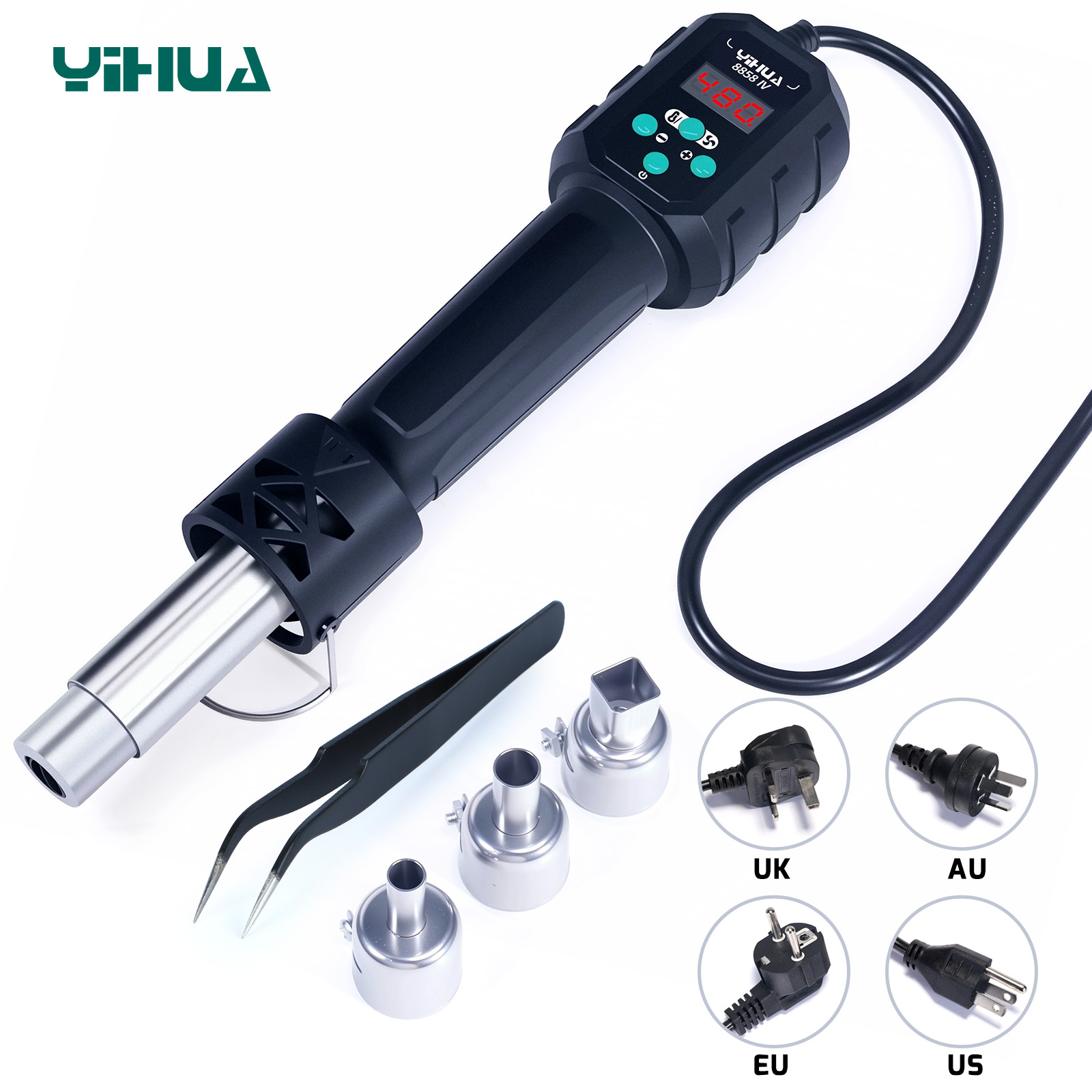 YIHUA Pistola ad Aria Calda Te - Hot Air Station 858 recensione e prezzo