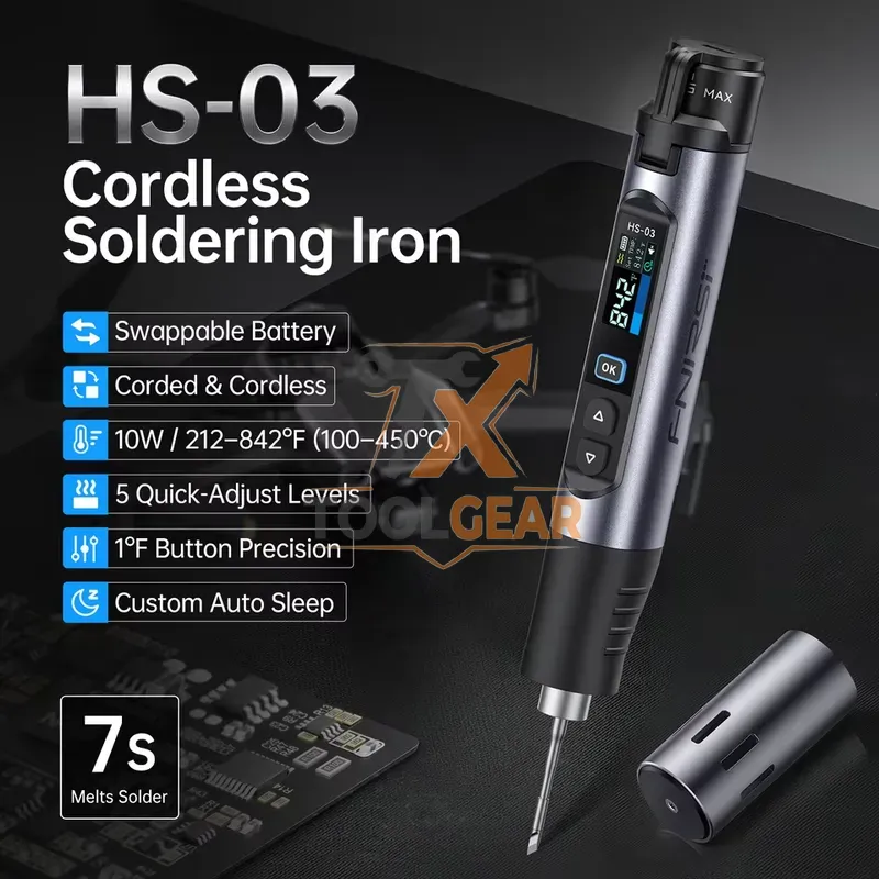 Kit Saldatore Cordless HS-03 2 - Repair Electronics recensione e prezzo