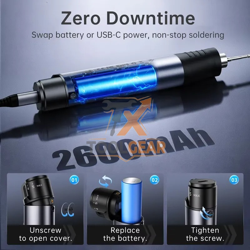 Kit Saldatore Cordless HS-03 2 - Repair Electronics recensione e prezzo
