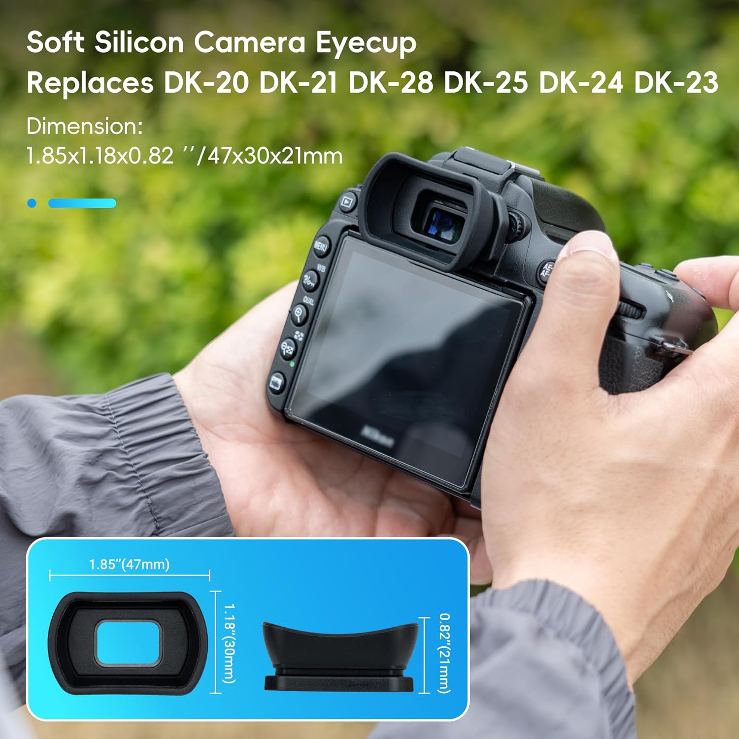 Fotocamera Eyecup oculare miri - Nikon Camera D3500 recensione e prezzo