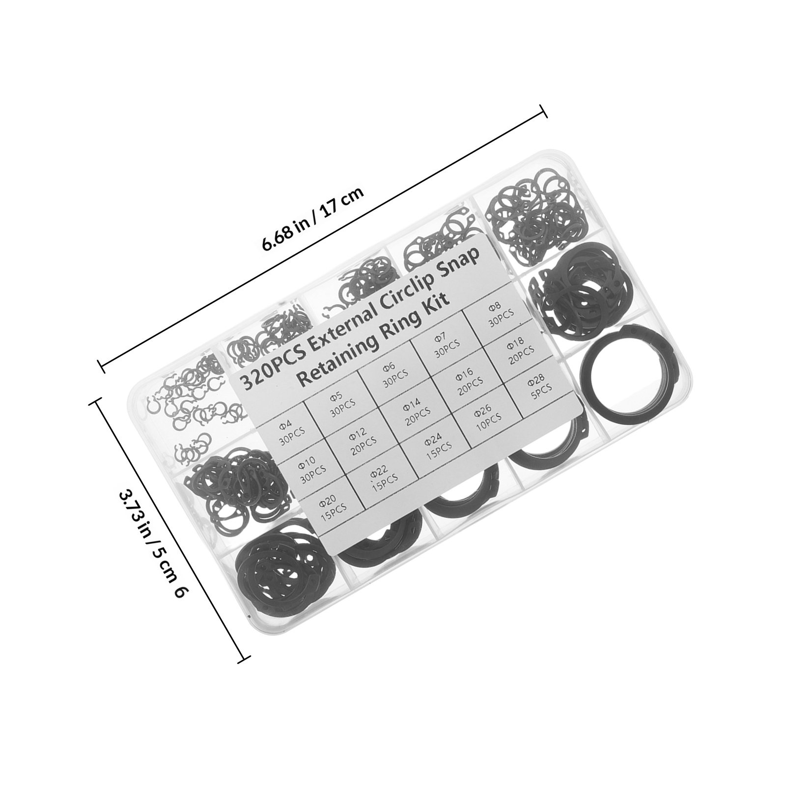 Assortimento di 320 Anelli di  - Repair Electronics recensione e prezzo